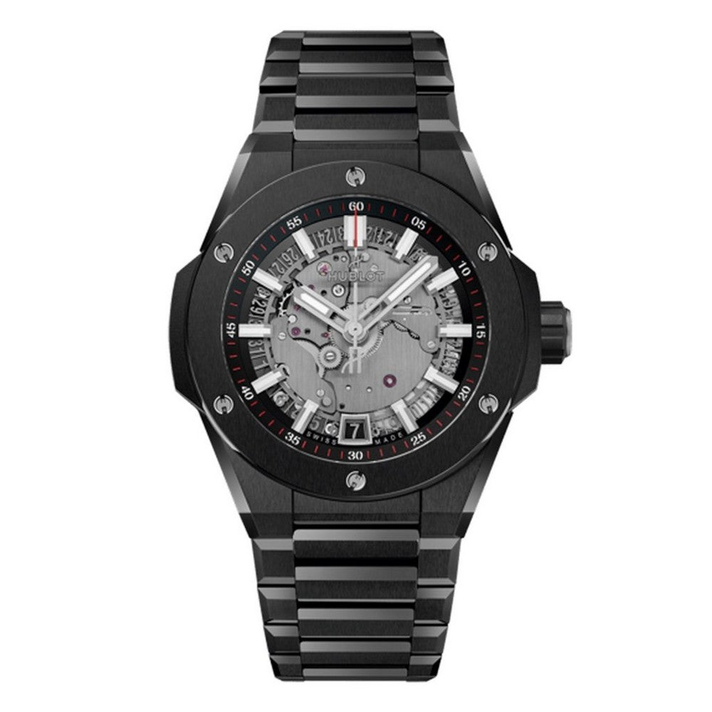 HUBLOT Big Bang Integrated Time Only Black Magic Ceramic Watch 456.CX.0170.CX