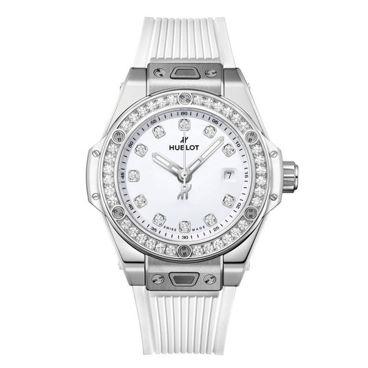 HUBLOT Big Bang One Click Stainless Steel Diamond Automatic Watch 485.SE.2210.RW.1204