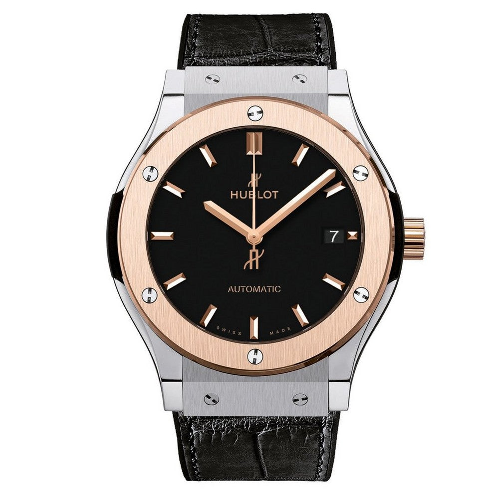 HUBLOT Classic Fusion Titanium And 18ct King Gold Automatic Watch 511.NO.1181.LR