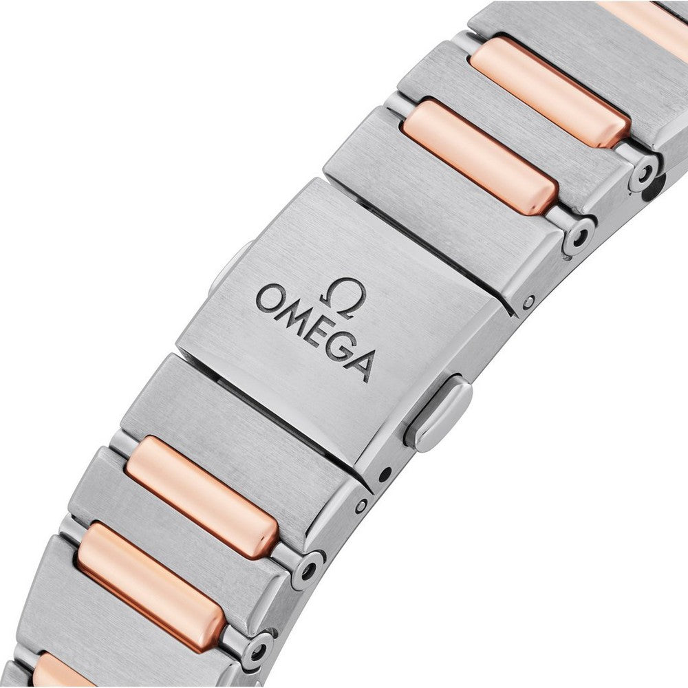 OMEGA Constellation 29mm Co-Axial Chronometer Stainless Steel and 18ct Sedna™ Gold Ladies Watch 131.25.29.20.55.001