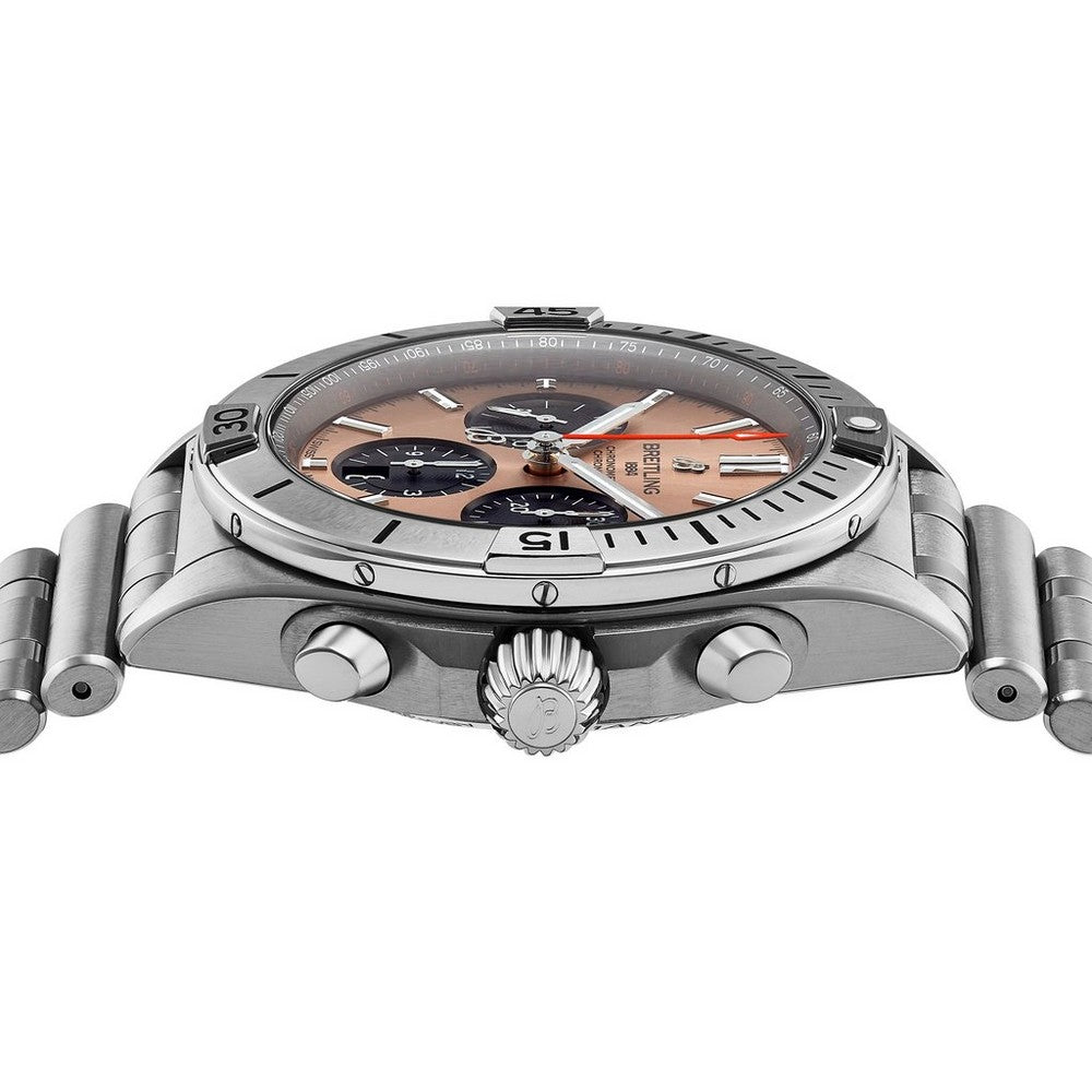 BREITLING Chronomat Chronograph Stainless Steel Men’s Watch AB0134101K1A1