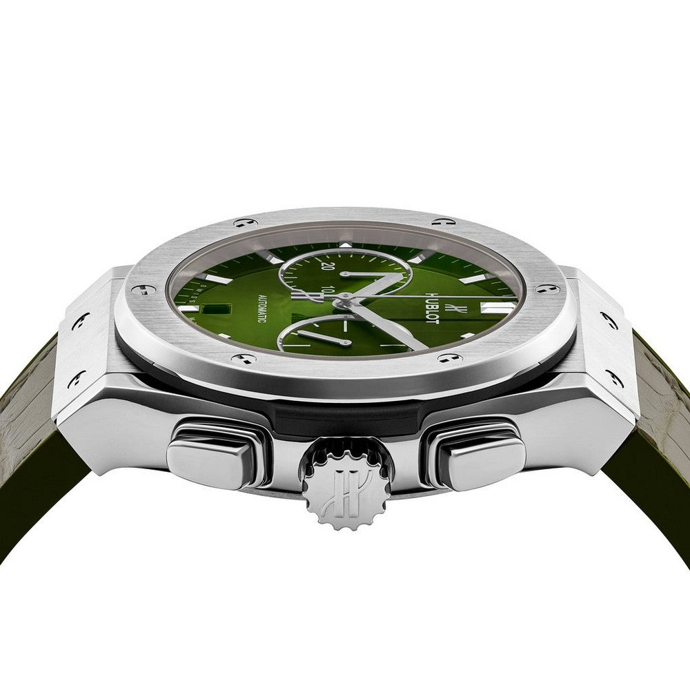 HUBLOT Classic Fusion Titanium Automatic Chronograph Watch 521.NX.8970.LR