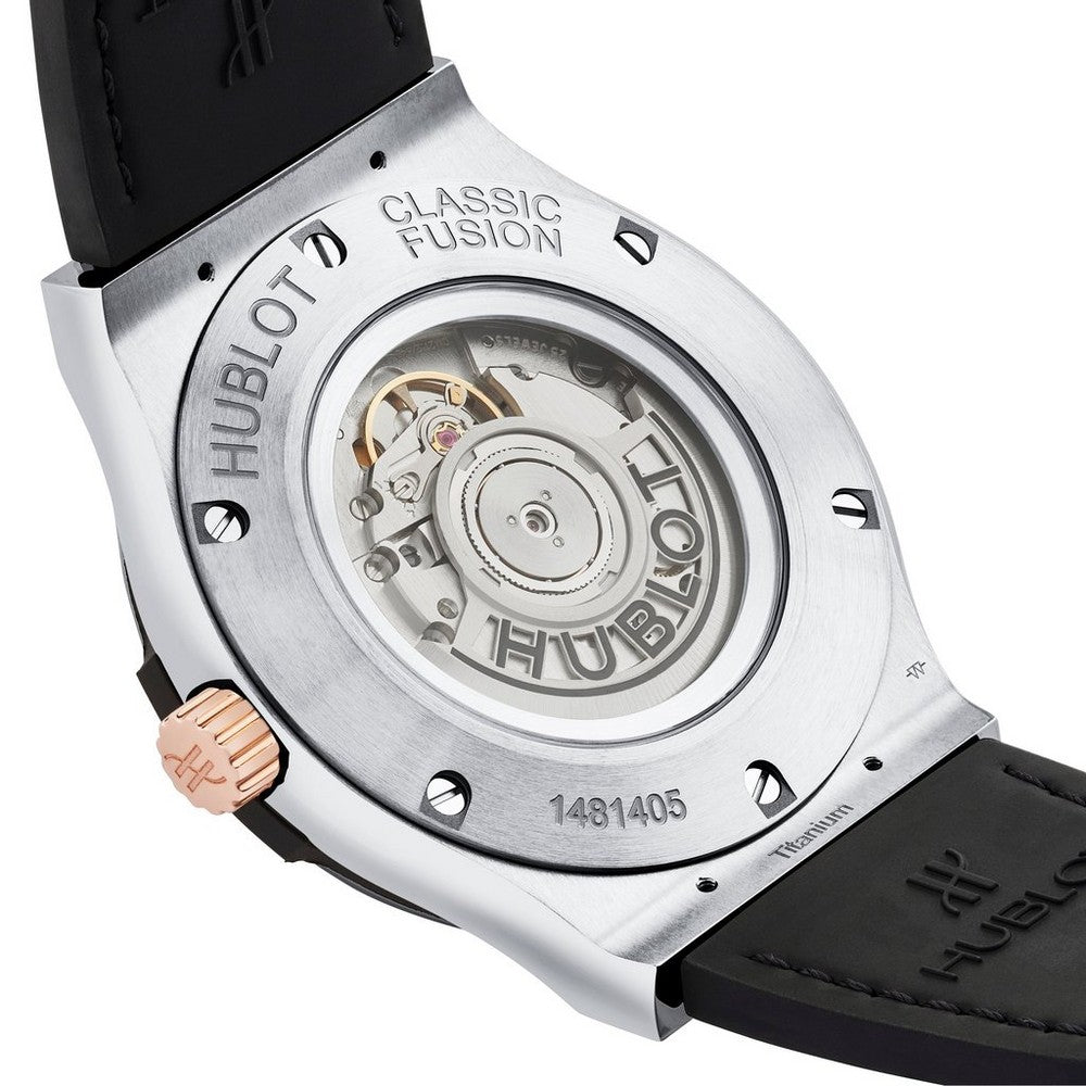 HUBLOT Classic Fusion Titanium And 18ct King Gold Automatic Watch 511.NO.1181.LR