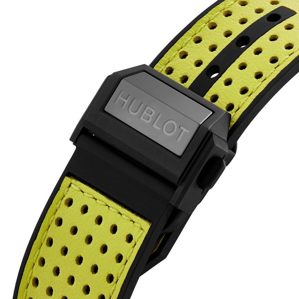 HUBLOT Big Bang Unico Golf Yellow Carbon Limited Edition Watch 416.YY.1120.VR