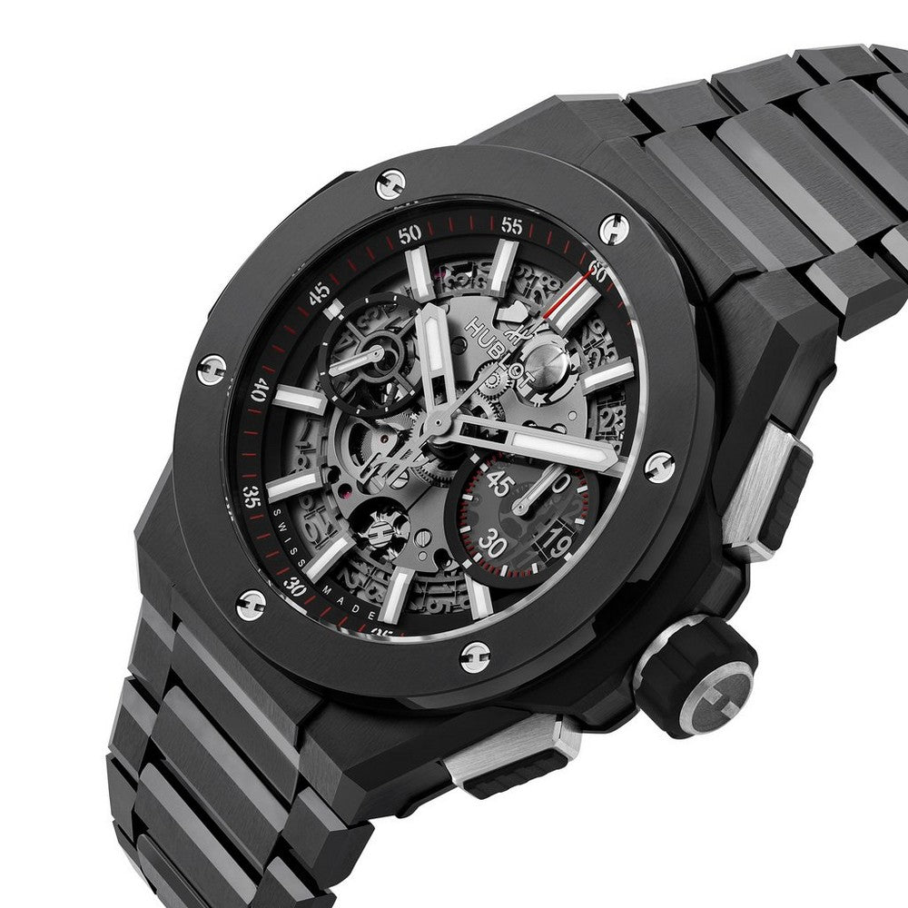 HUBLOT Big Bang Integral Black Magic Ceramic Chronograph Watch 451.CX.1170.CX