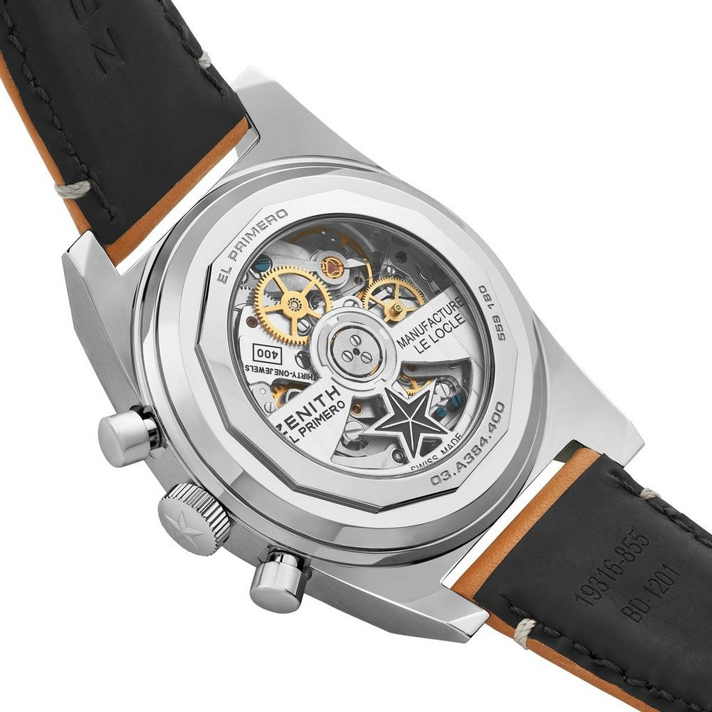 ZENITH Chronomaster Revival El Primero A385 Automatic Stainless Steel Watch 03.A384.400/385.C855