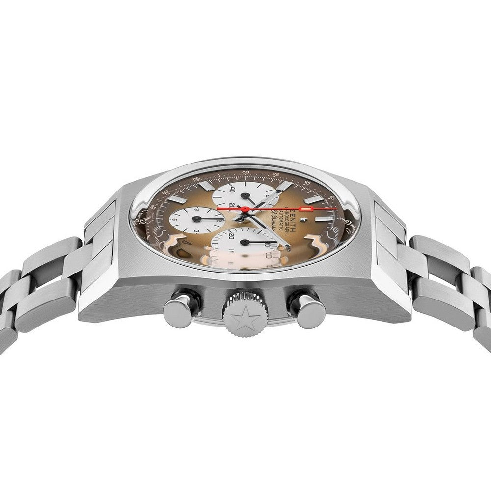 ZENITH Chronomaster Revival El Primero A385 Stainless Steel Automatic Watch 03.A384.400/385.M385