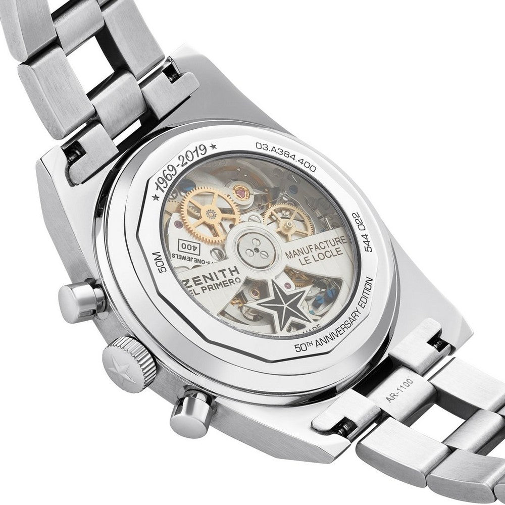 ZENITH Chronomaster Revival El Primero A384 Automatic Stainless Steel Watch 03.A384.400/21.M384