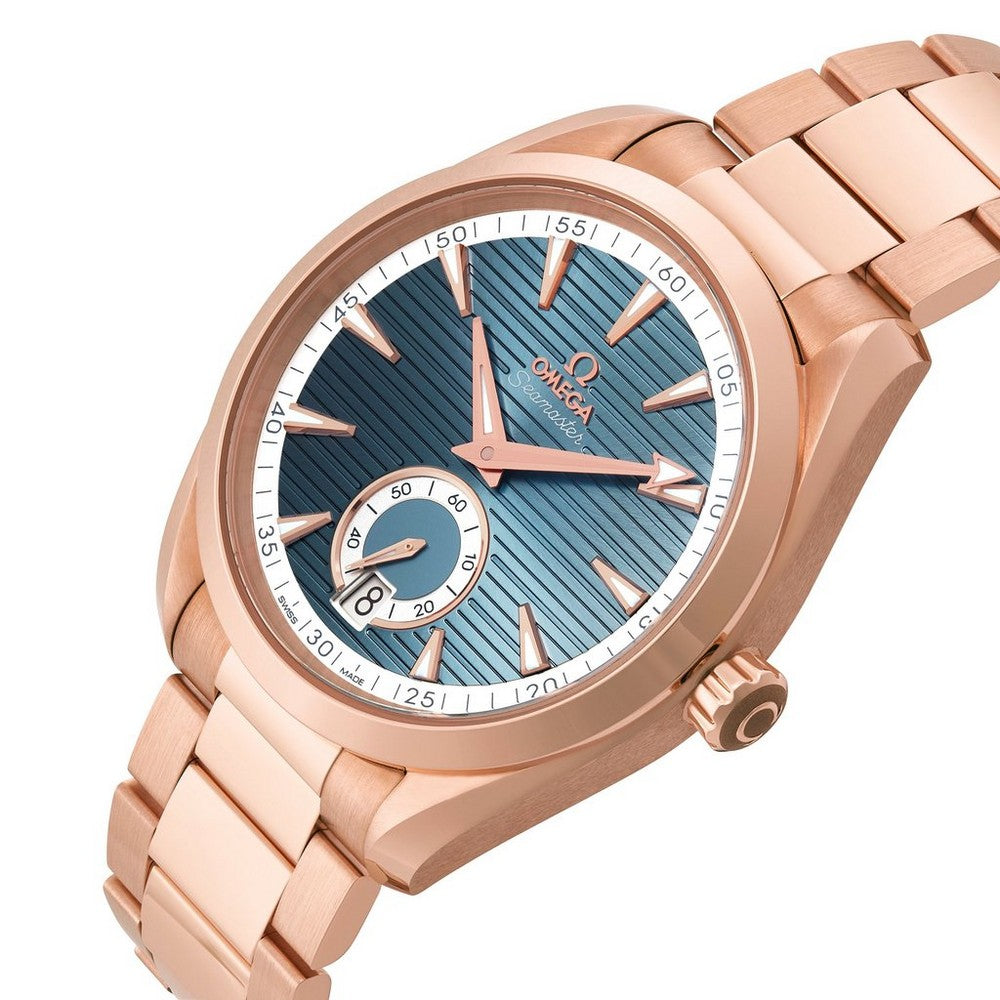 OMEGA Seamaster Aqua Terra 150m Co-Axial Master Chronometer 18ct Sedna™ Gold Men’s Watch 220.50.41.21.03.001