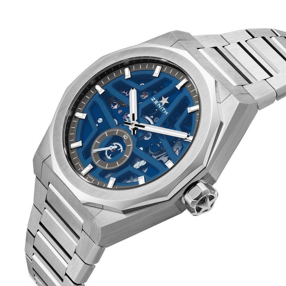 ZENITH Defy Skyline Skeleton Stainless Steel Automatic Watch 03.9300.3620/79.I001