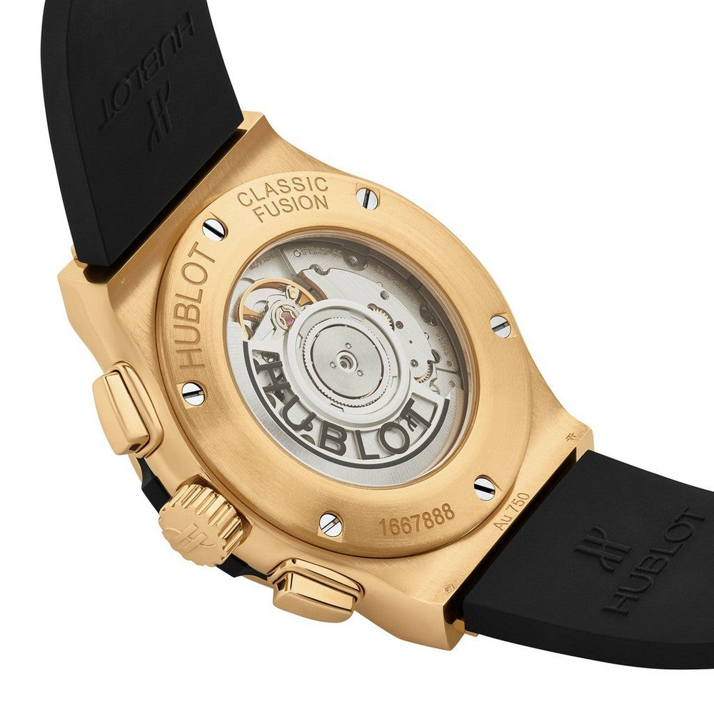 HUBLOT Classic Fusion 18ct Yellow Gold Chronograph Watch 541.VX.1130.RX