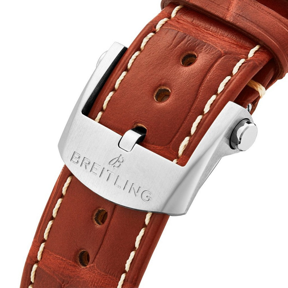 BREITLING Navtimer B01 Stainless Steel Chronograph Men’s Watch AB0139211G1P1