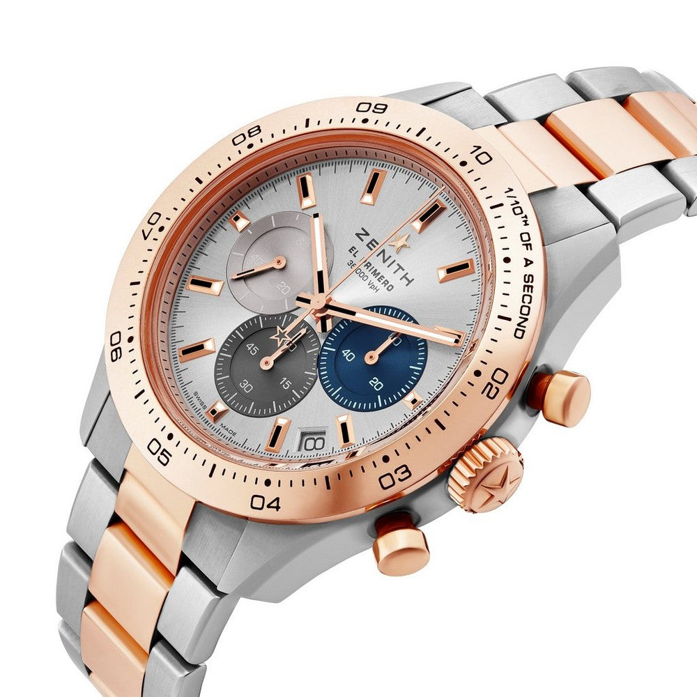 ZENITH Chronomaster Automatic Chronograph Stainless Steel and 18ct Gold Watch 51.3100.3600/69.M3100