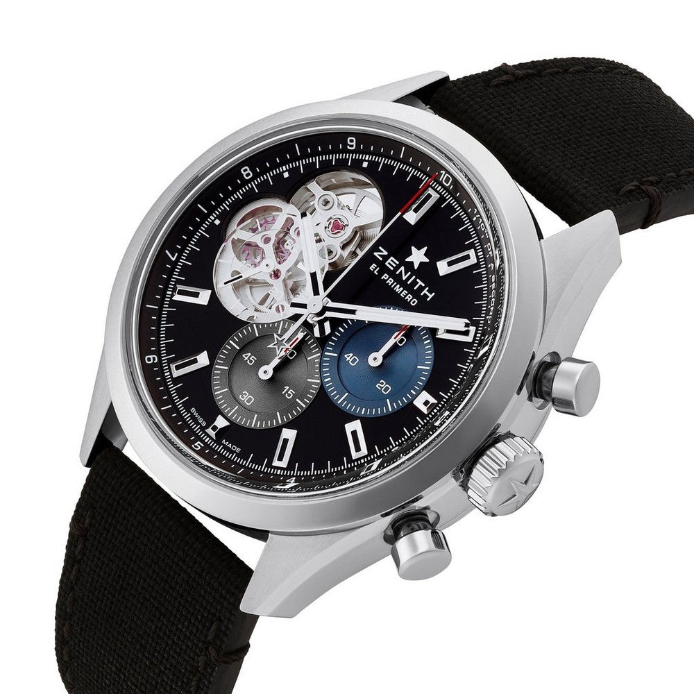 ZENITH Chronomaster El Primero Open Automatic Stainless Steel Watch 03.3300.3604/21.C822