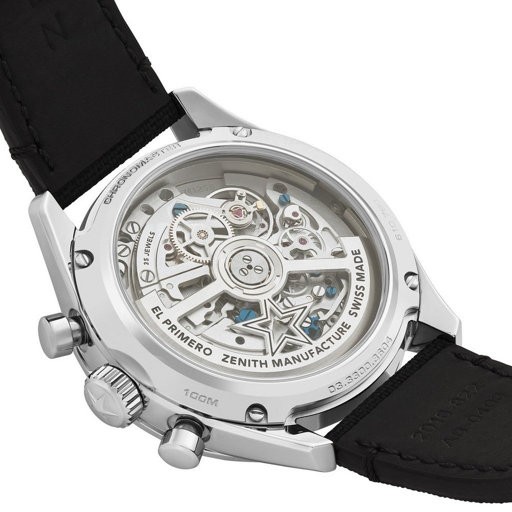 ZENITH Chronomaster El Primero Open Automatic Stainless Steel Watch 03.3300.3604/21.C822