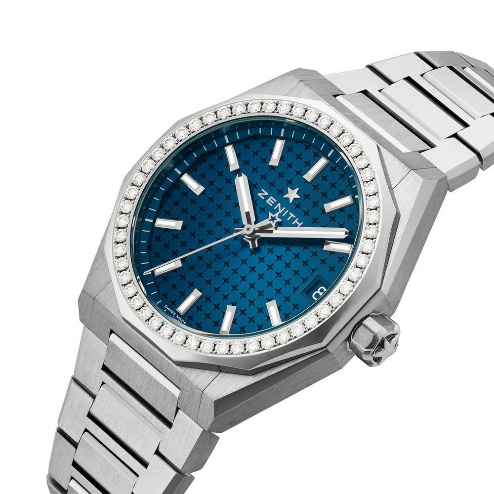 ZENITH Defy Skyline Automatic Stainless Steel Diamond Watch 16.9400.670/51.I001