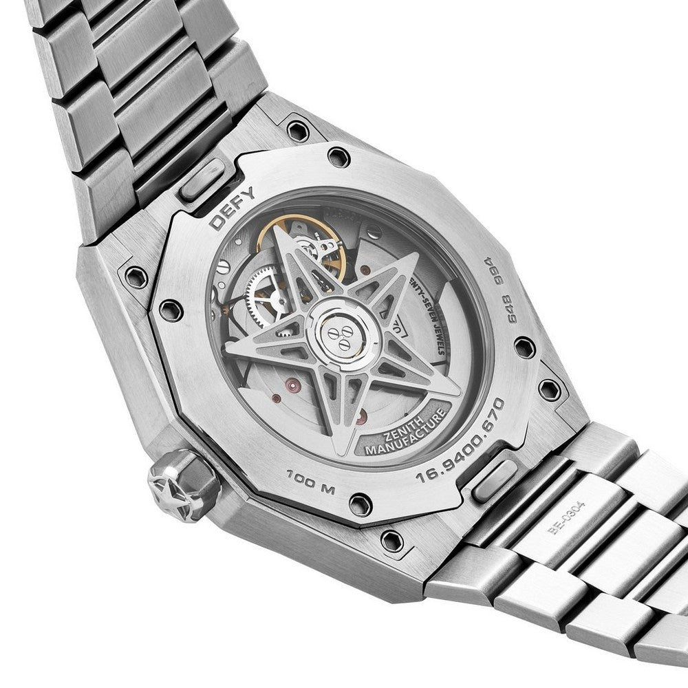ZENITH Defy Skyline Automatic Stainless Steel Diamond Watch 16.9400.670/61.I001