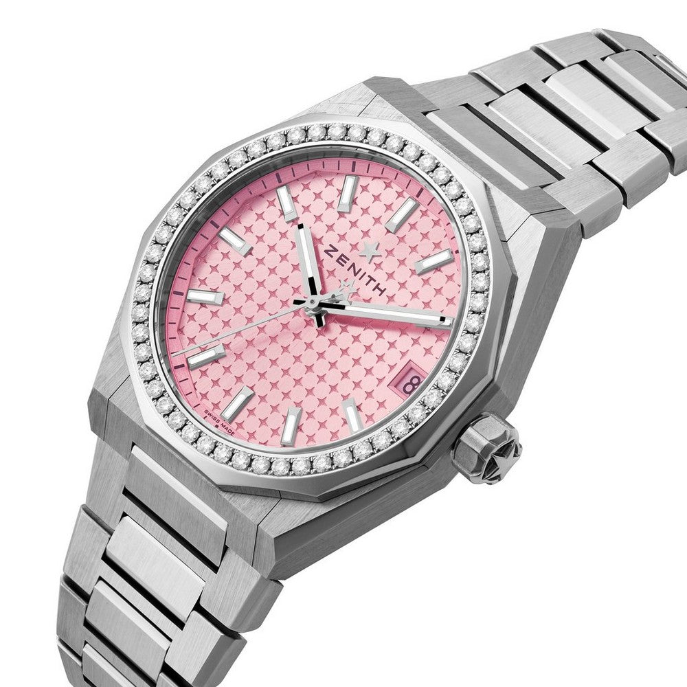 ZENITH Defy Skyline Automatic Stainless Steel Diamond Watch 16.9400.670/18.I001