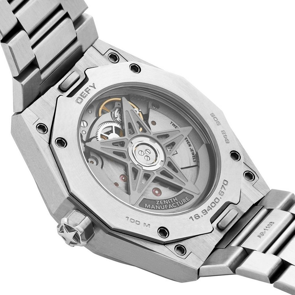 ZENITH Defy Skyline Automatic Stainless Steel Diamond Watch 16.9400.670/18.I001