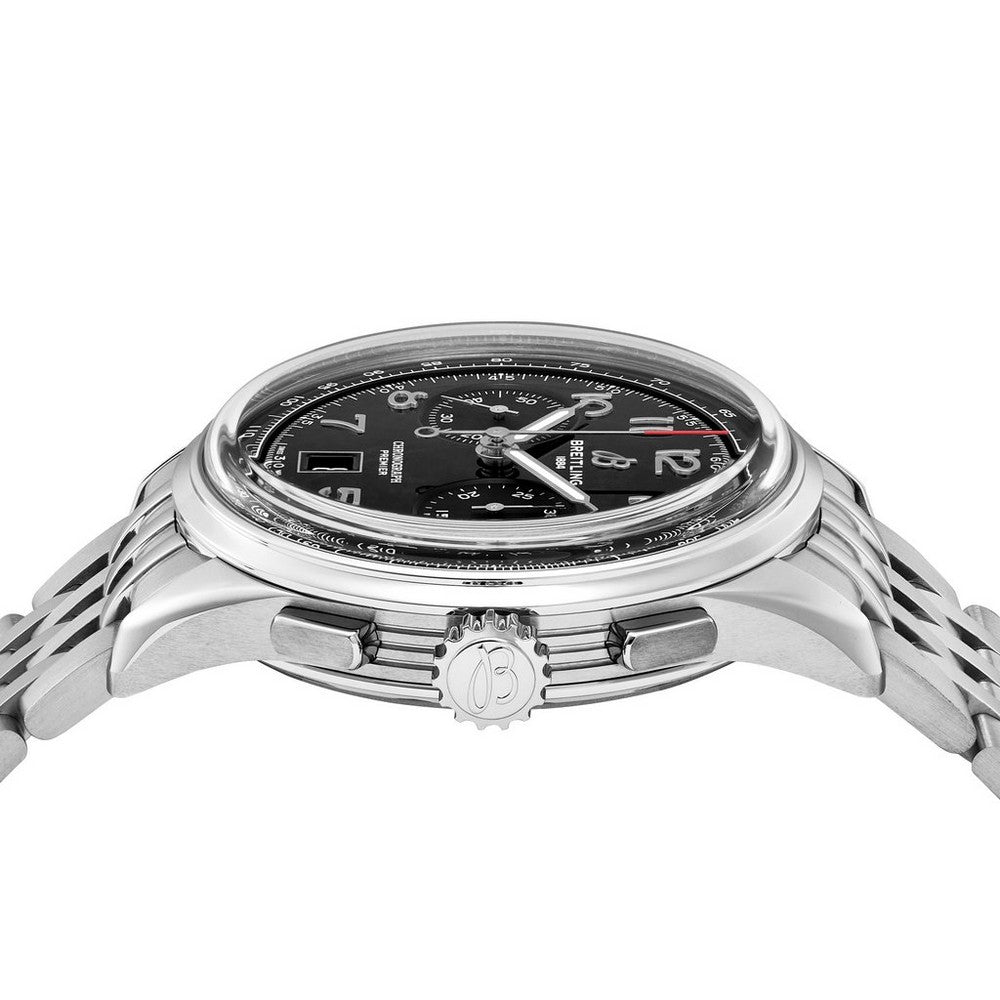 BREITLING Premier B01 Chronograph Stainless Steel Men’s Watch AB0145221B1A1