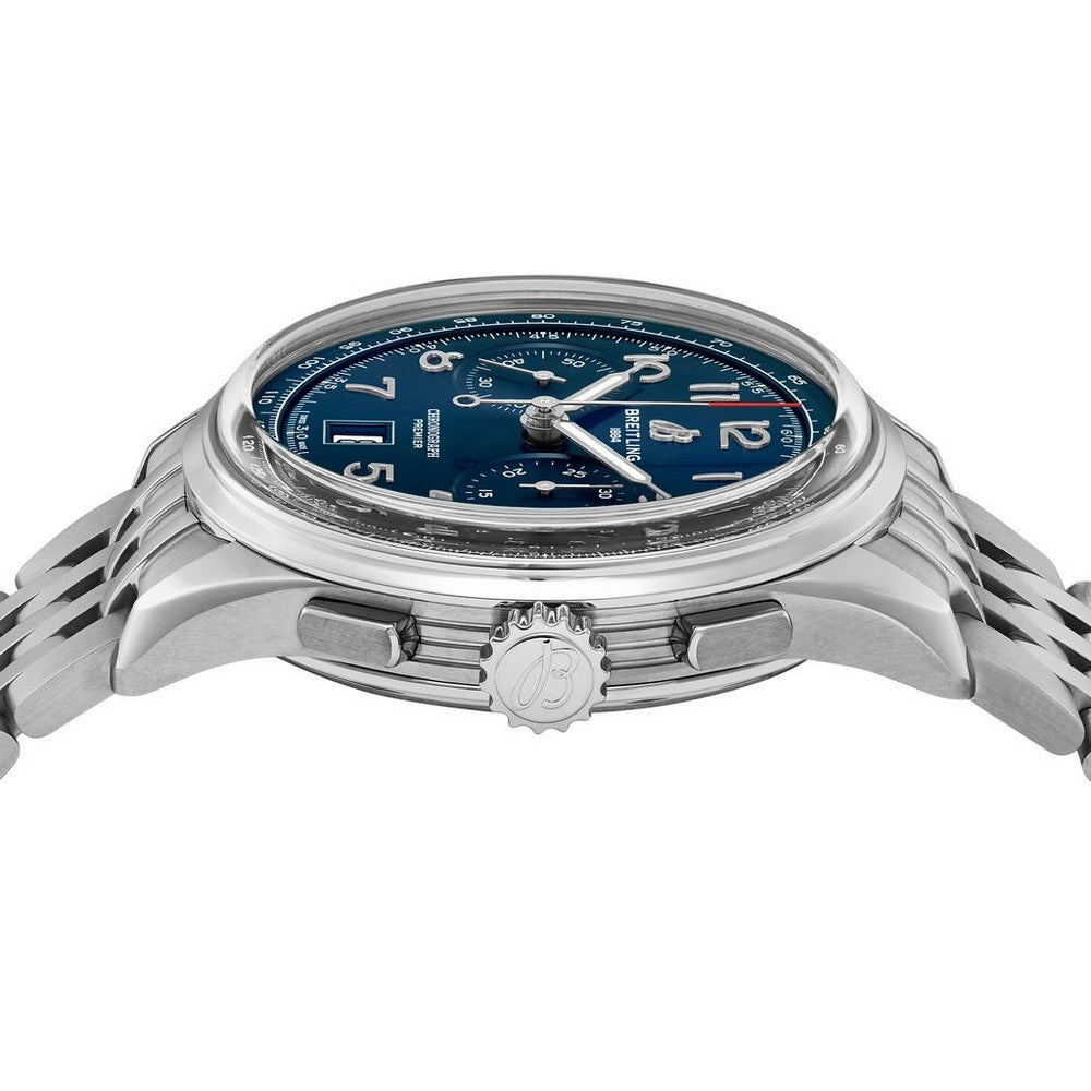 BREITLING Premier B01 Chronograph Stainless Steel Watch AB0145171C1A1