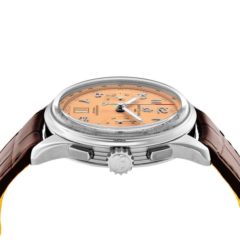 BREITLING Premier B01 Chronograph 42 Stainless Steel Automatic Men’s Watch AB0145331K1P1