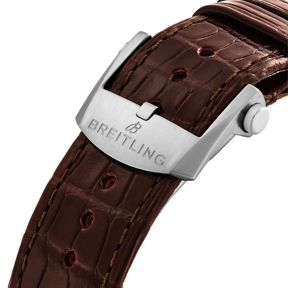 BREITLING Premier B01 Chronograph 42 Stainless Steel Automatic Men’s Watch AB0145331K1P1