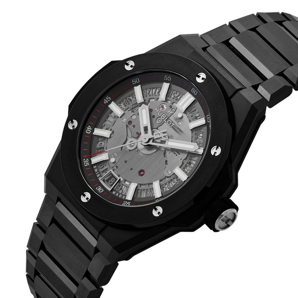 HUBLOT Big Bang Integrated Time Only Black Magic Ceramic Watch 456.CX.0170.CX