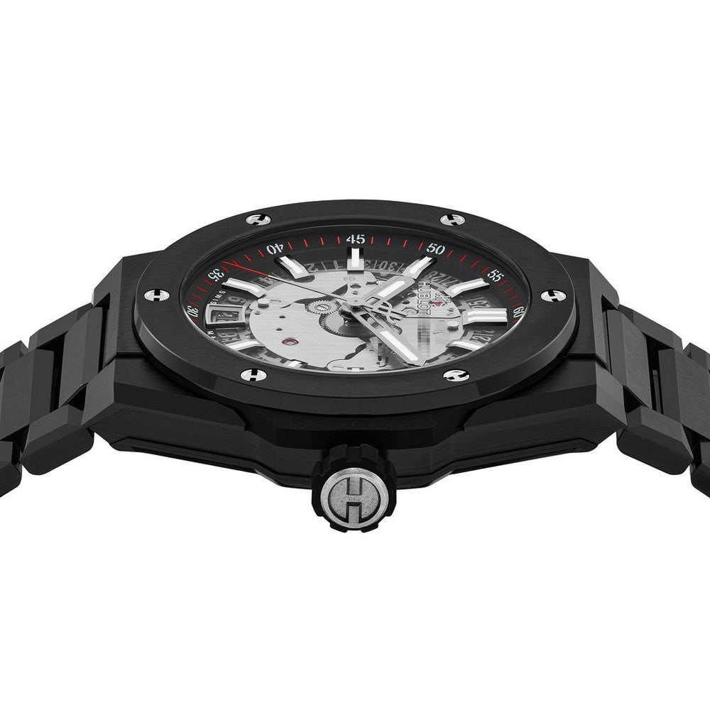 HUBLOT Big Bang Integrated Time Only Black Magic Ceramic Watch 456.CX.0170.CX