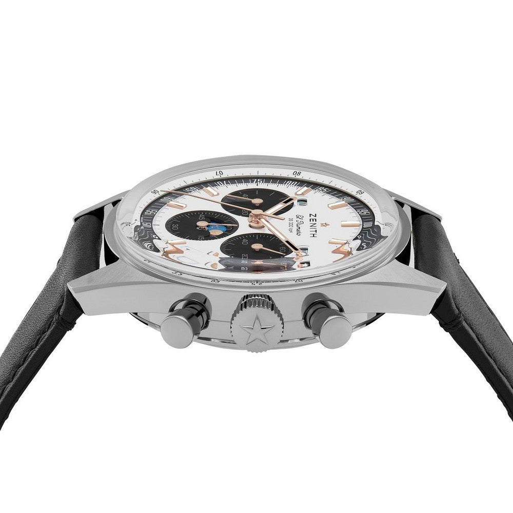 ZENITH Chronomaster Original Triple Calendar Automatic Stainless Steel Watch 03.3400.3610/38.C911