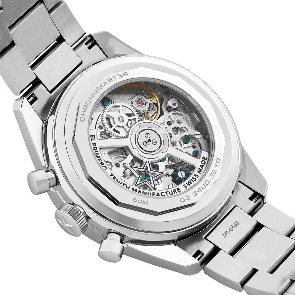 ZENITH Chronomaster Original Triple Calendar Automatic Stainless Steel Watch 03.3400.3610/38.M3200