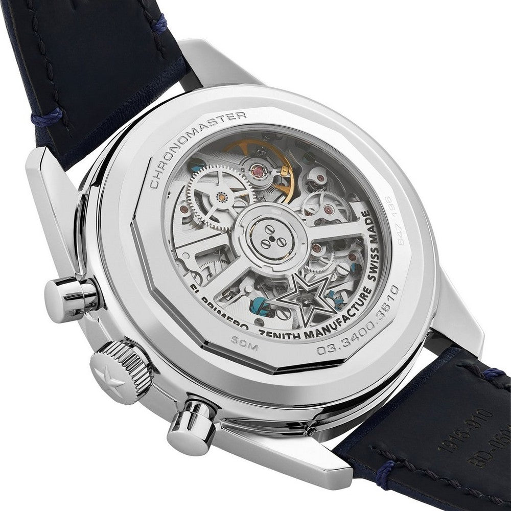 ZENITH Chronomaster Original Triple Calendar Automatic Stainless Steel Watch 03.3400.3610/39.C910