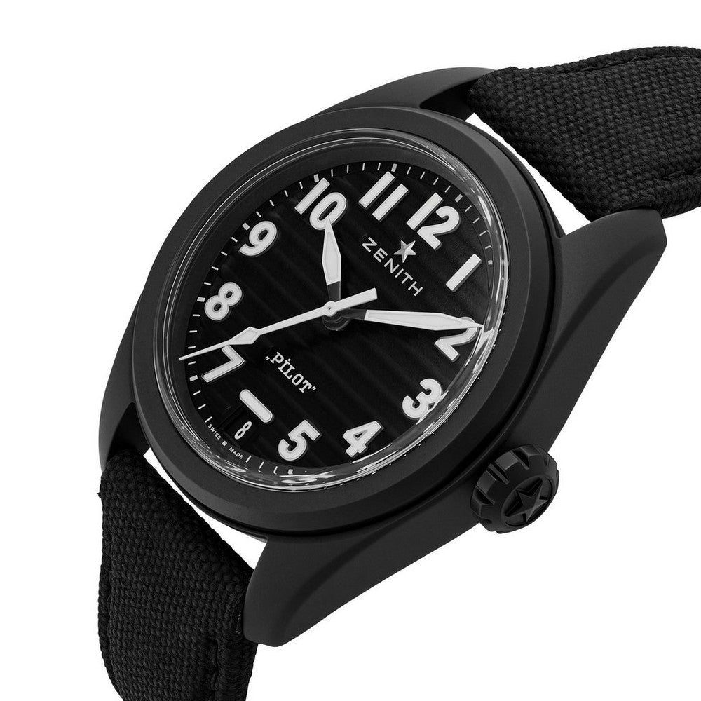 ZENITH Pilot Ceramic Automatic Watch 49.4000.3620/21.I001