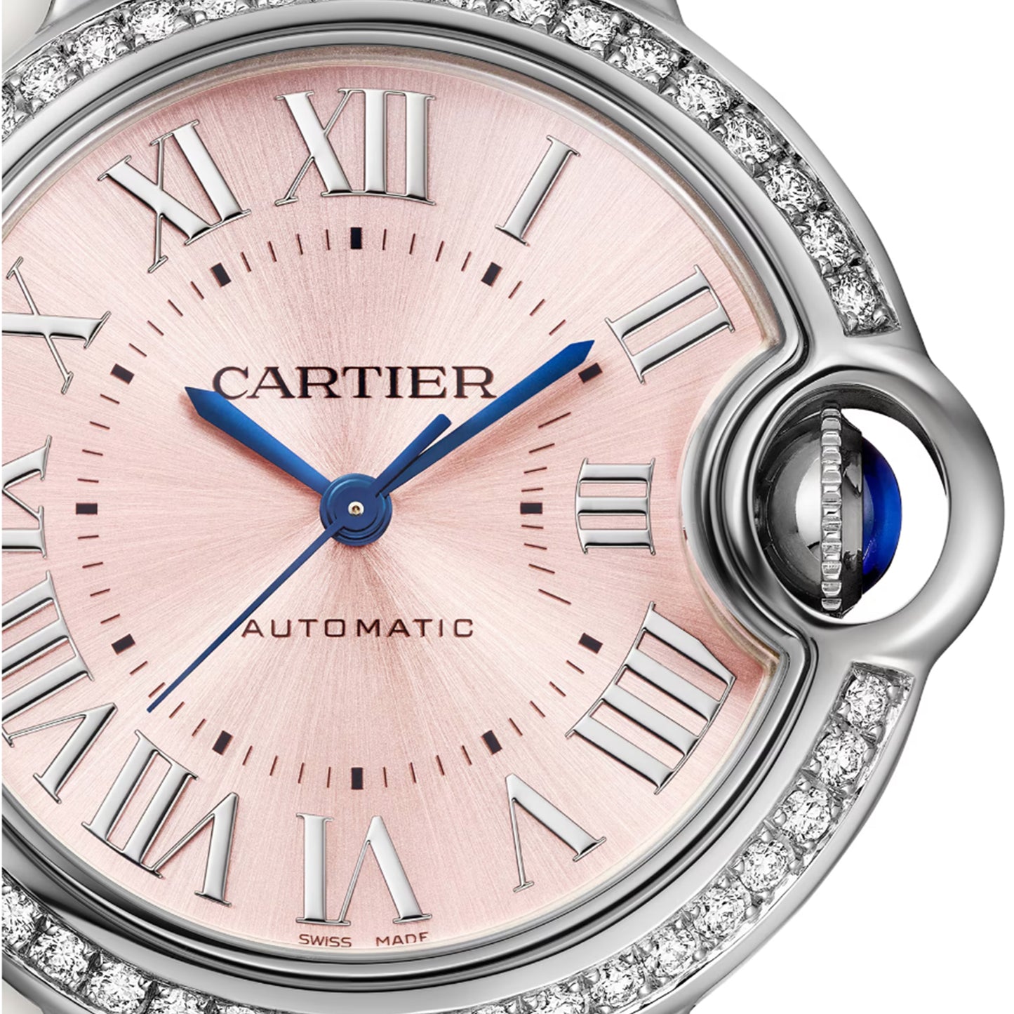 CARTIER Ballon Bleu De Cartier Watch, 33mm, Automatic Winding, Steel Case W4BB0037