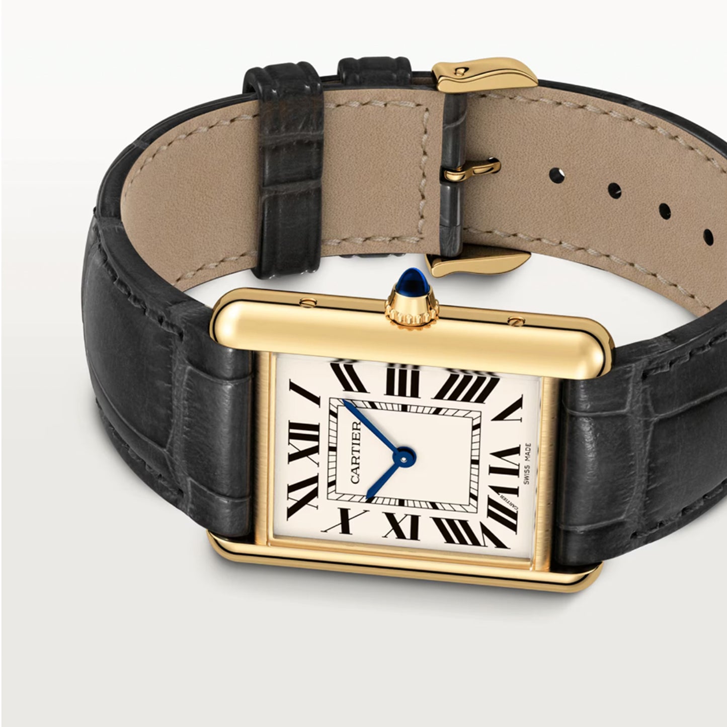 CARTIER Tank Louis Cartier Watch, Large Model, Quartz Movement, Yellow Gold WGTA0067