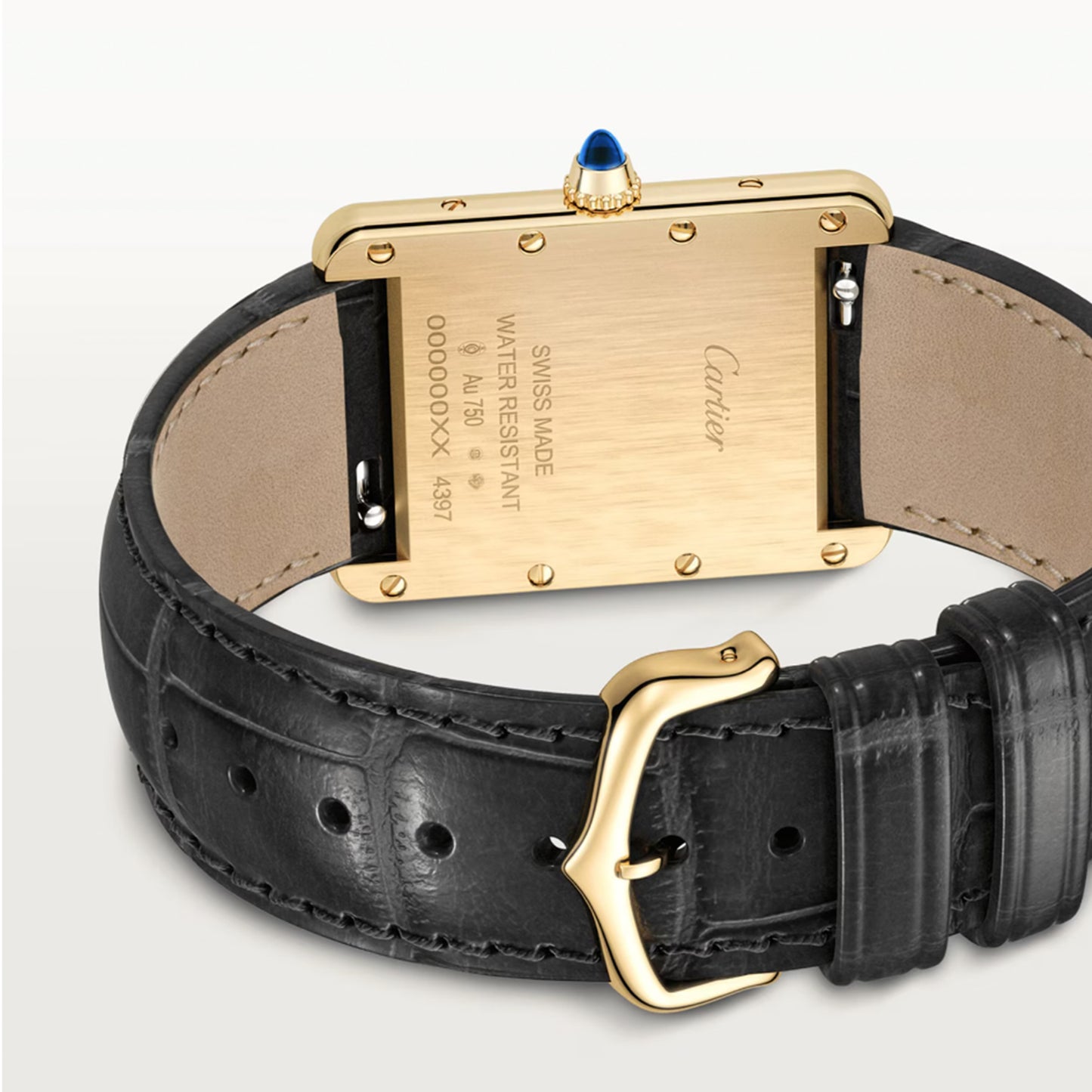 CARTIER Tank Louis Cartier Watch, Large Model, Quartz Movement, Yellow Gold WGTA0067
