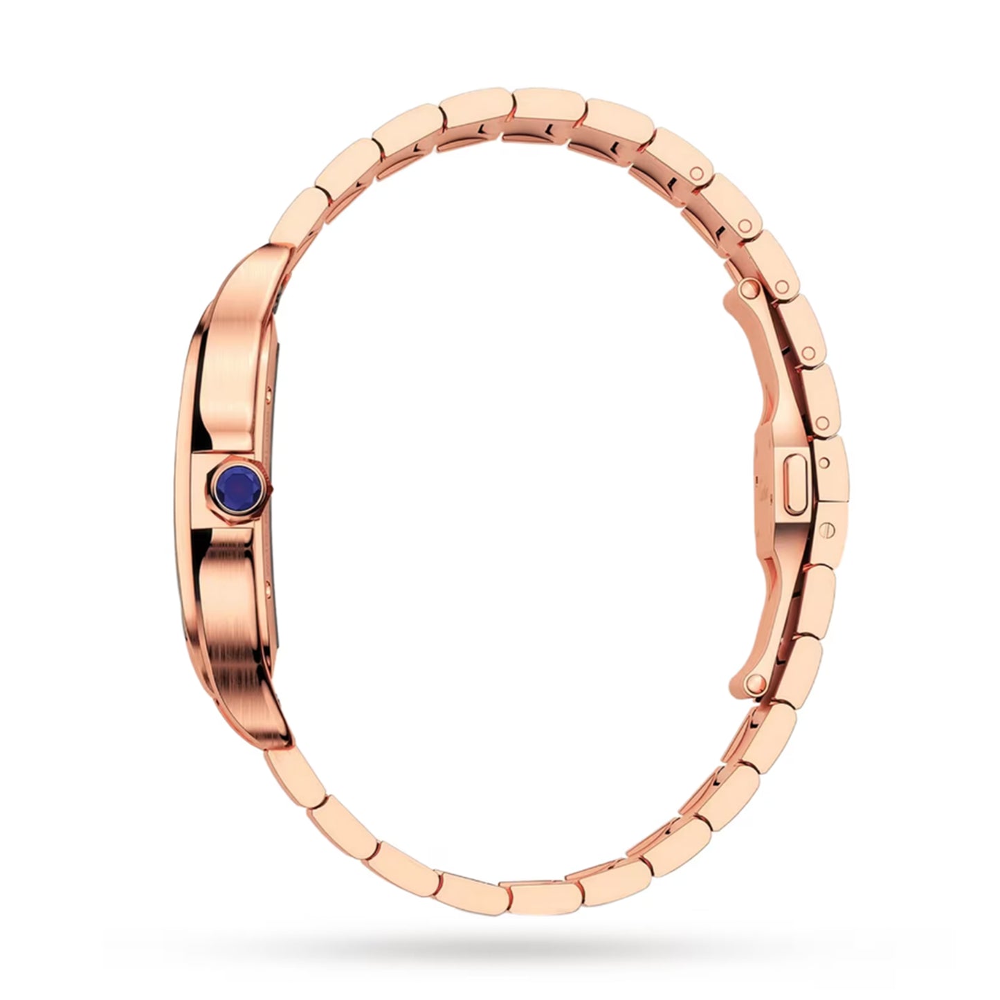 CARTIER Santos De Cartier Watch, Large Model, Manual Winding, Rose Gold WHSA0016