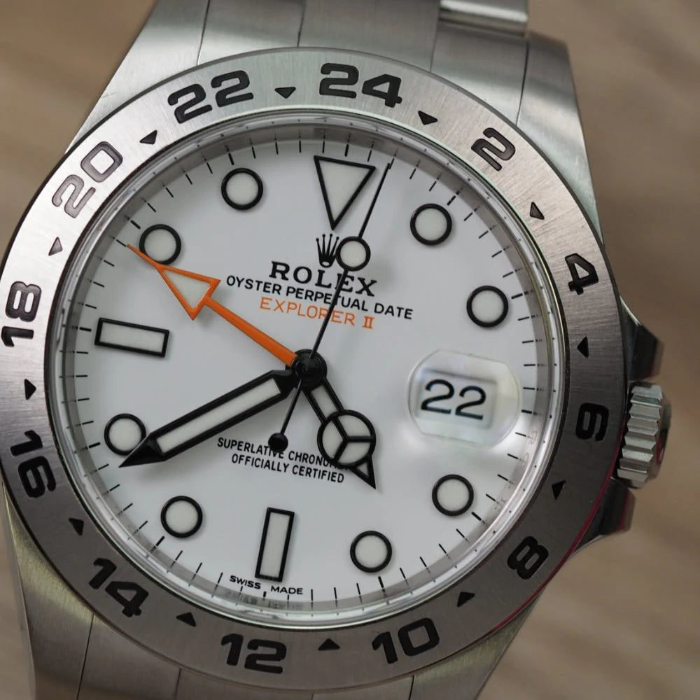 Explorer II, 42mm, White Dial, Full Steel (2024) Model No 226570-0001
