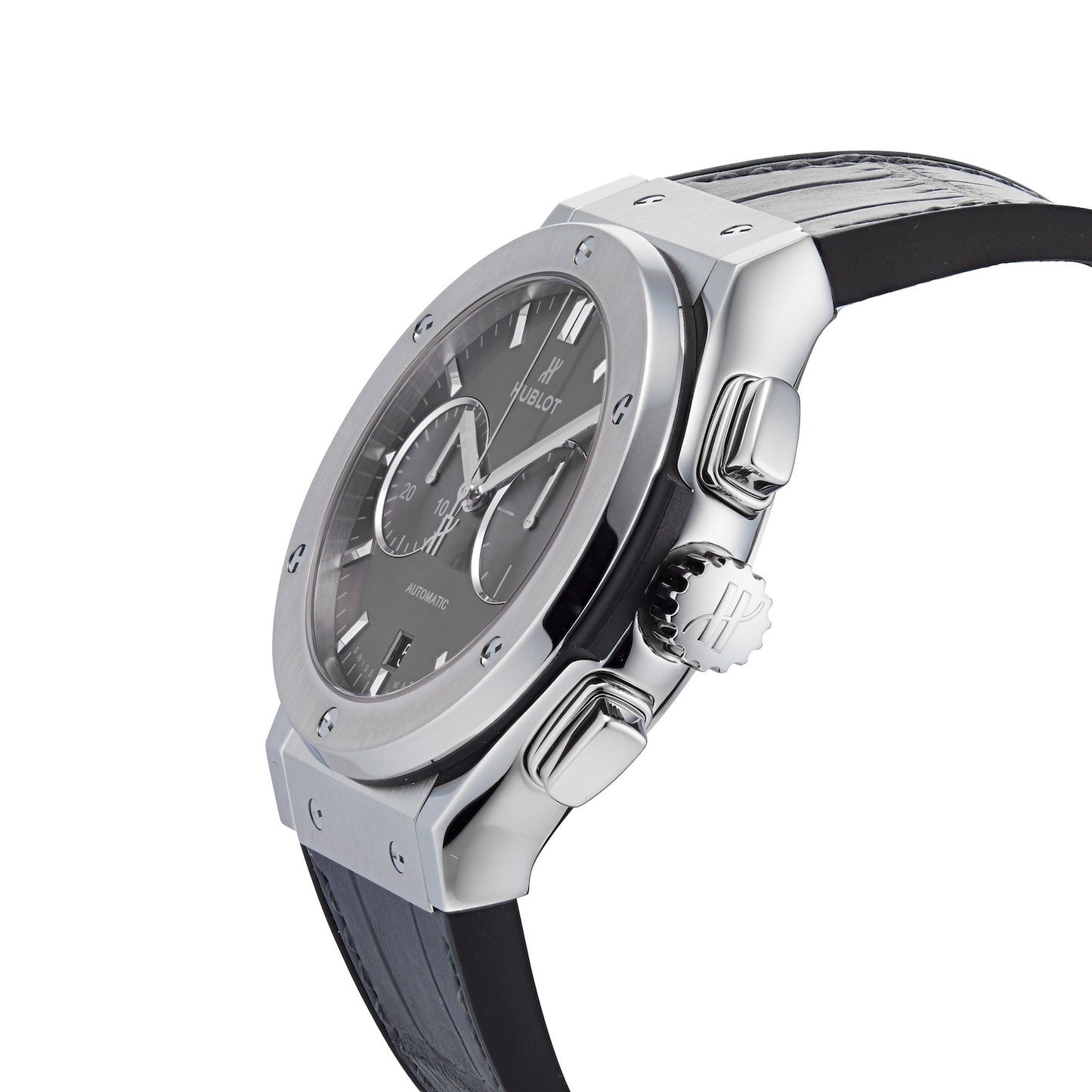HUBLOT Classic Fusion Racing Grey Chronograph Titanium 45mm 521.NX.7071.LR