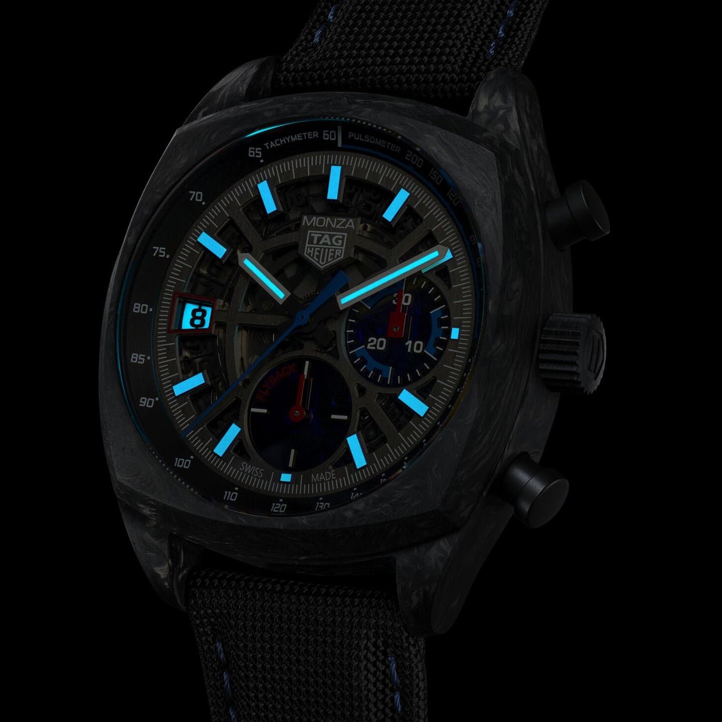 TAG HEUER Monza Flyback Chronometer 42mm Mens Watch CR5090.FN6001