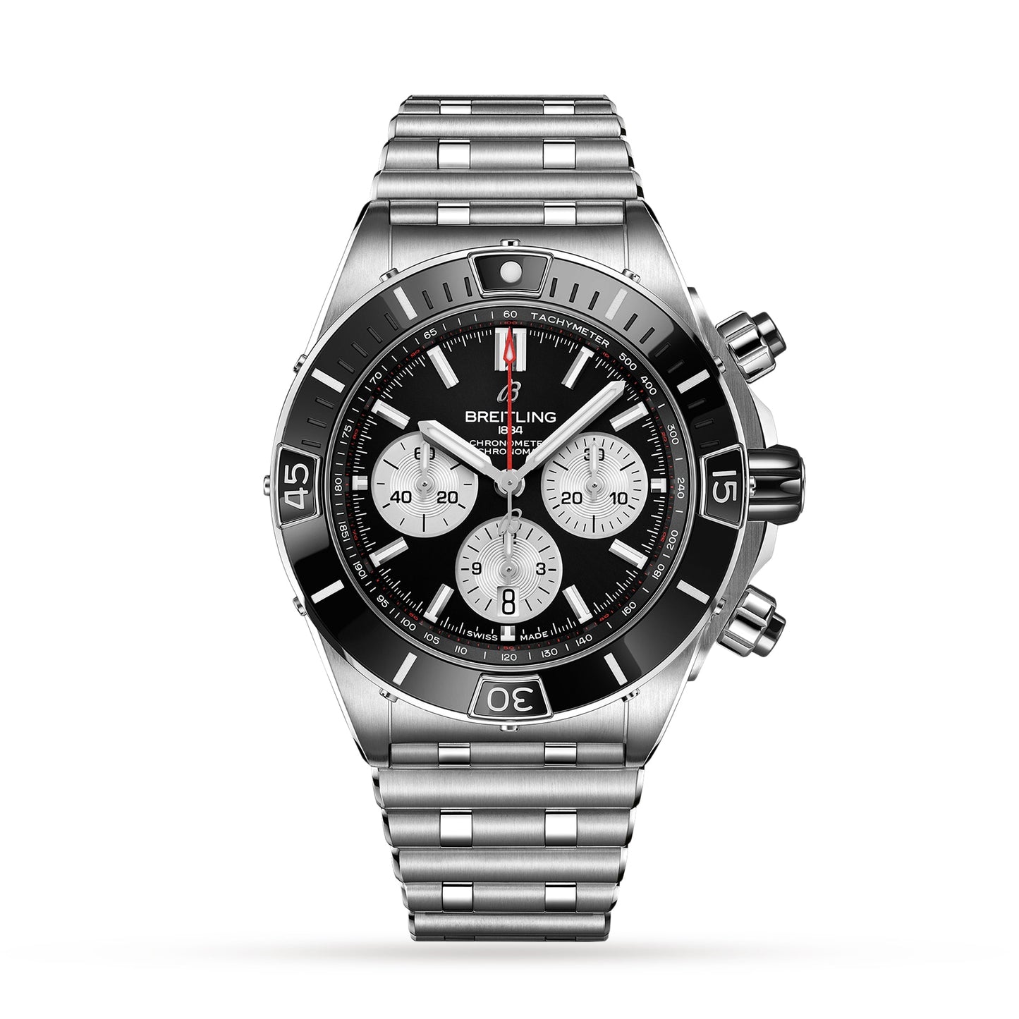 BREITLING Super Chronomat B01 44 Stainless Steel Watch AB0136251B1A1