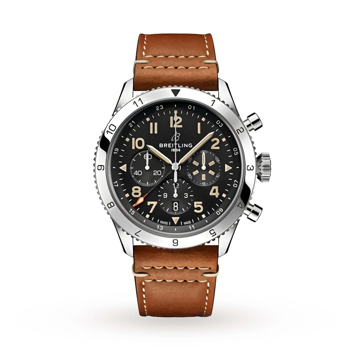 BREITLING Super AVI B04 Chronograph GMT 46 P-51 Mustang Watch AB04453A1B1X1
