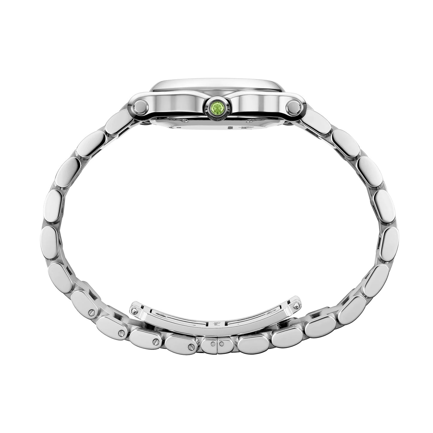 CHOPARD Happy Sport 30mm, Quartz, Lucent Steel™, Diamonds - Green 278590-3013